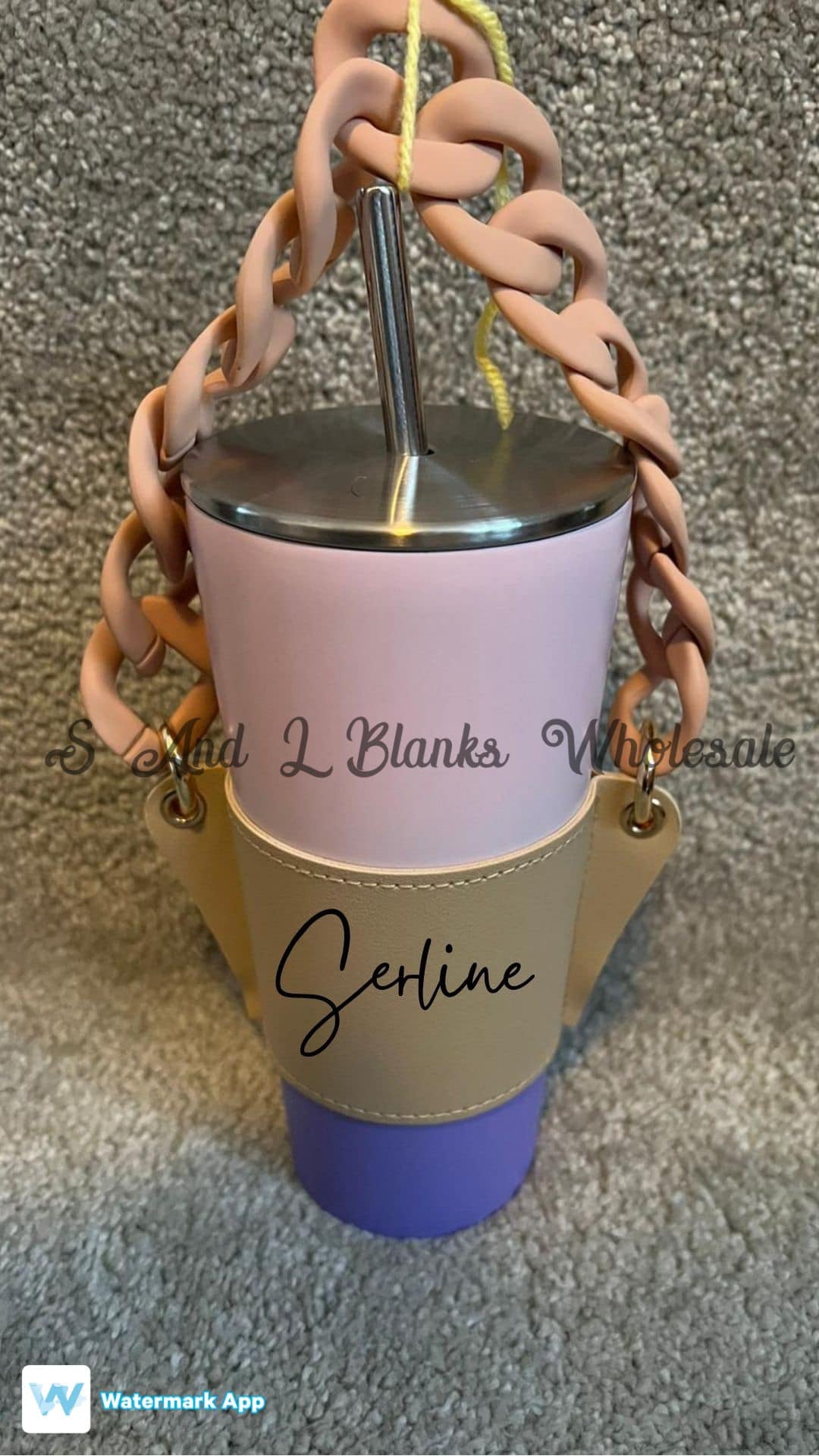 Chunky Chain Cup Holder