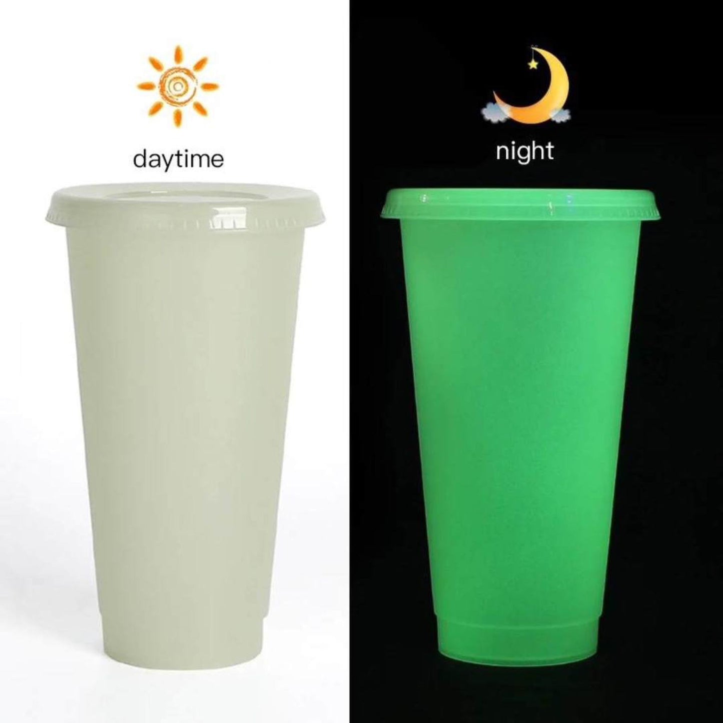 Glow in the Dark 24oz Cold Cup Tumbler