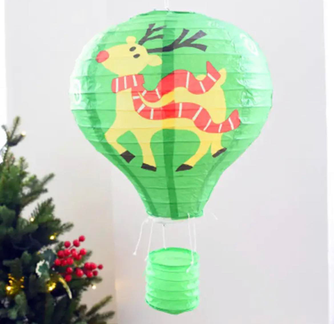 Hot Air Balloon for elf arrivals