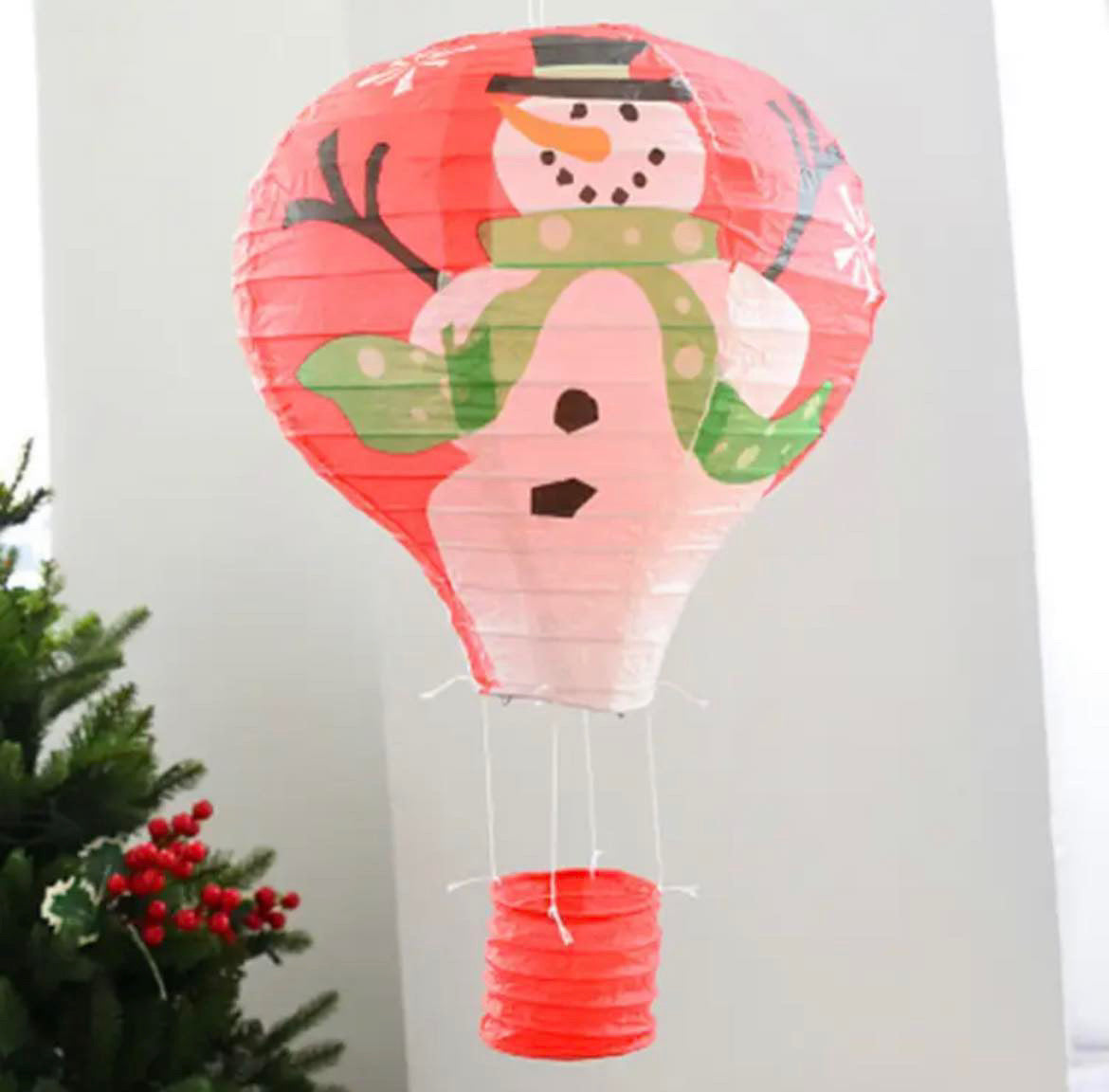 Hot Air Balloon for elf arrivals