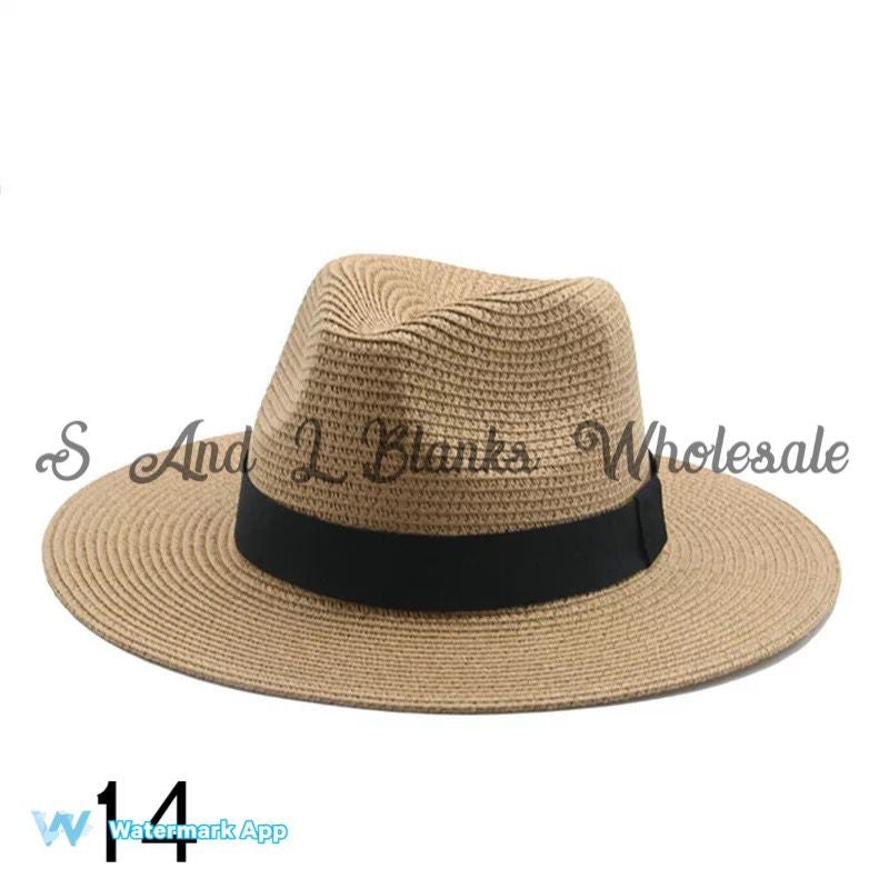 Panama Hats - 10 colours