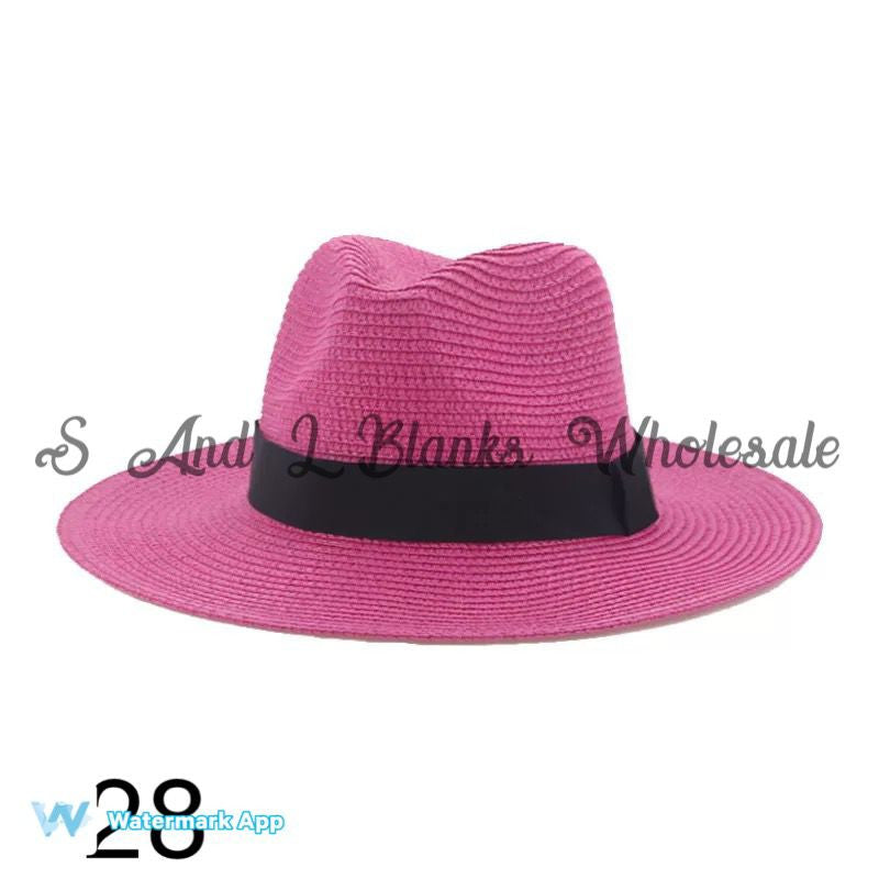 Panama Hats - 10 colours