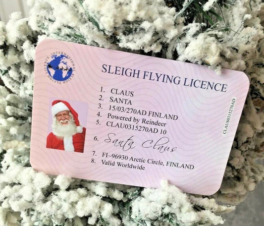 Santa License pk of 10