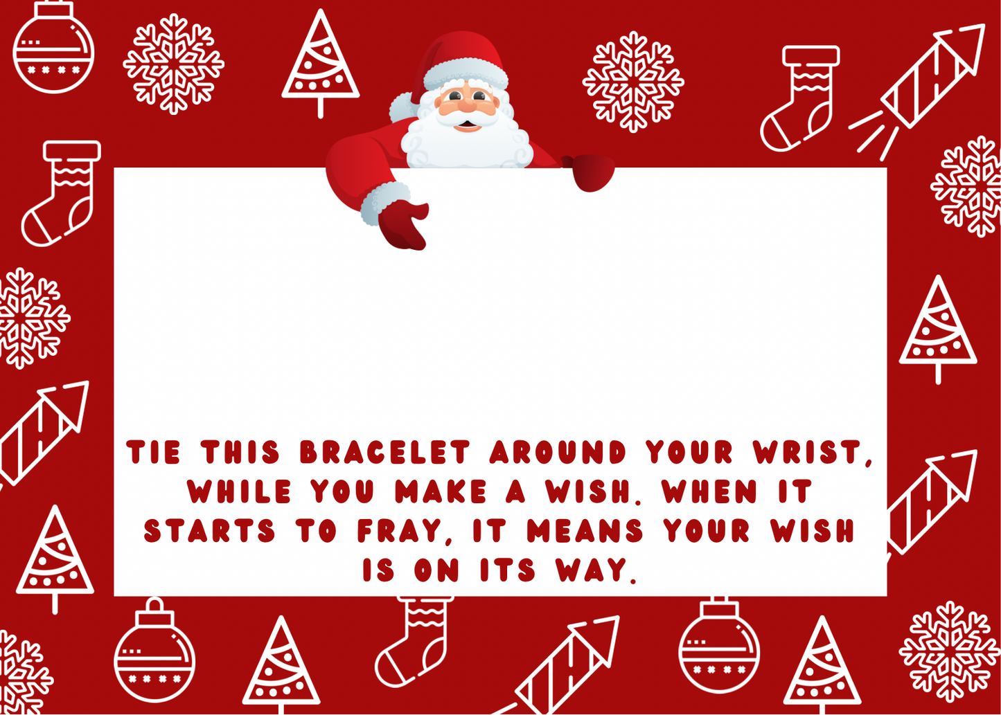 Christmas Wish Bracelets