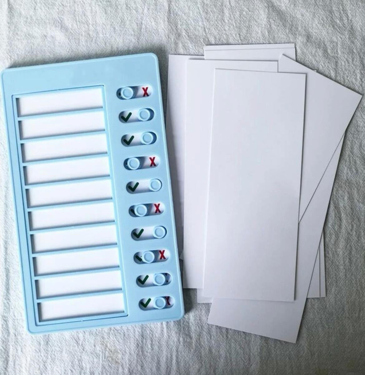 Chore/Task Board (3 Colours)