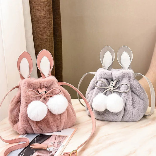 Bunny ears shoulder bag