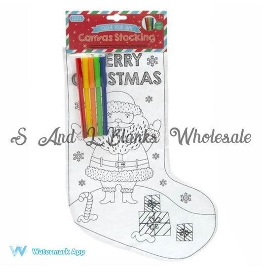 Colour Your Own Stocking