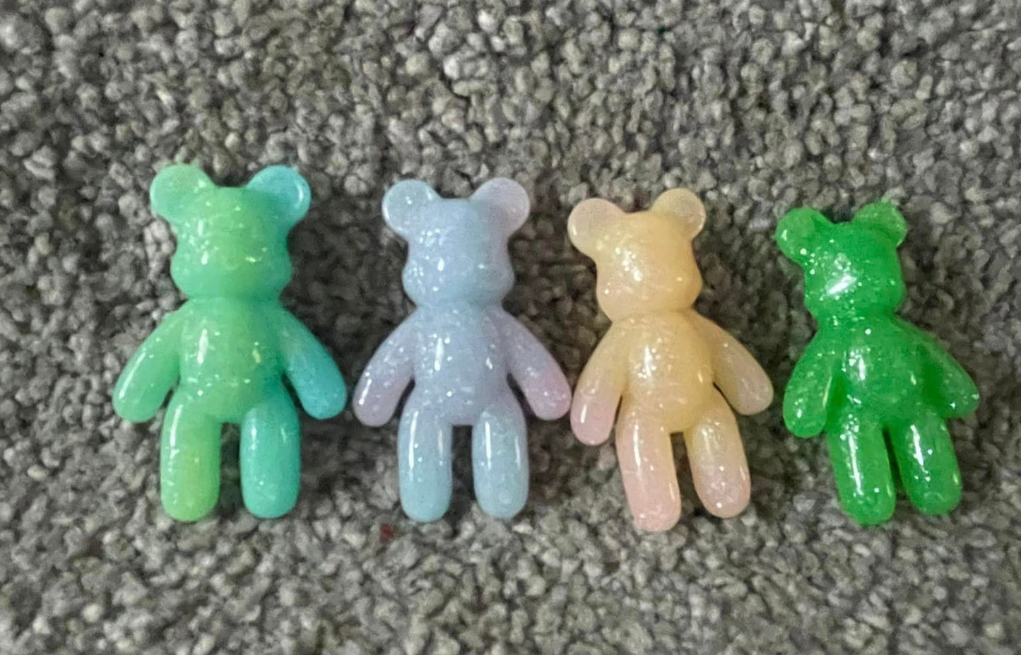 Resin Flat Back Bears